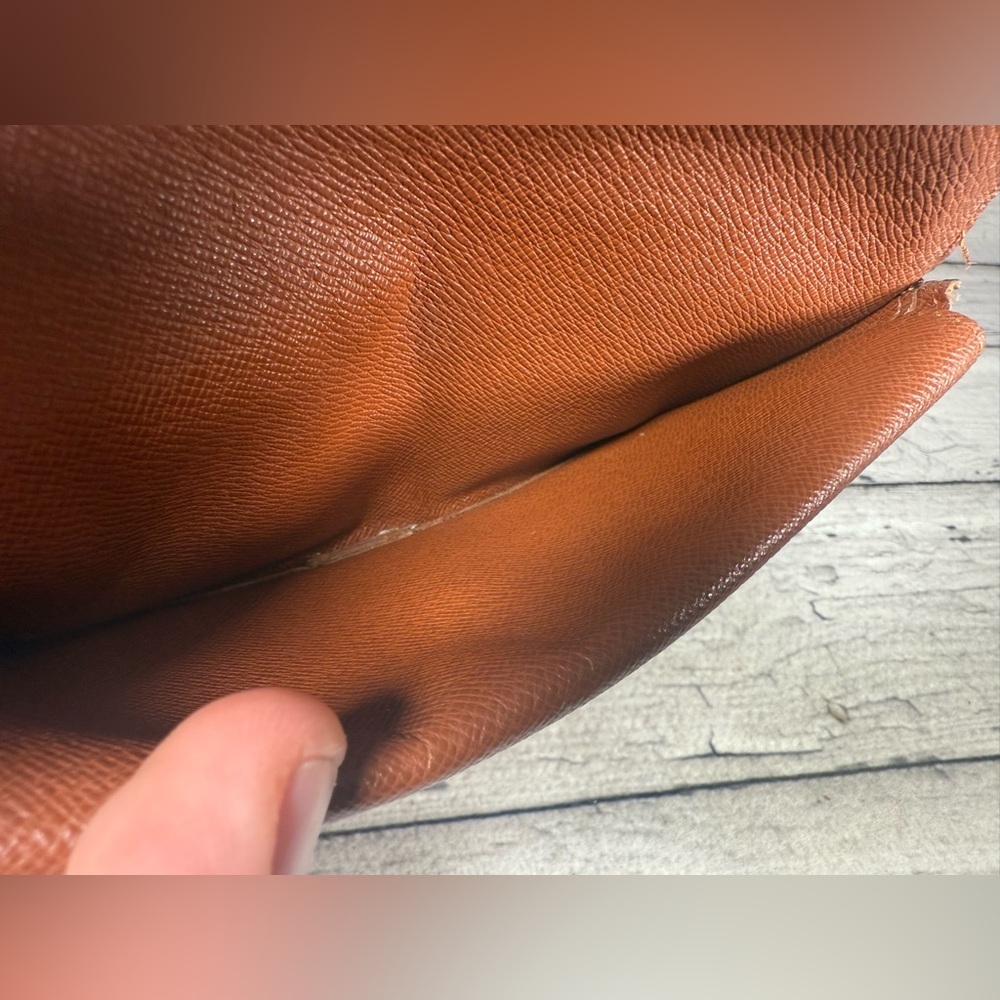 Louis Vuitton Portefeuille Sarah Long Bifold Wallet Monogram Leather Canvas - Picture 11 of 16